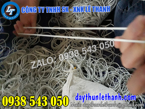 Dây thun màu trắng chất lượng, giá rẻ Dây thun màu trắng chất lượng, giá rẻ