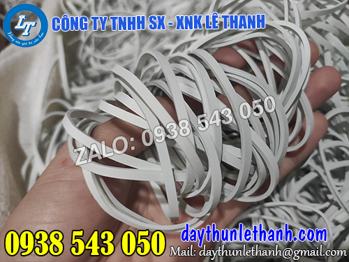 Dây thun màu trắng chất lượng, giá rẻ Dây thun màu trắng chất lượng, giá rẻ