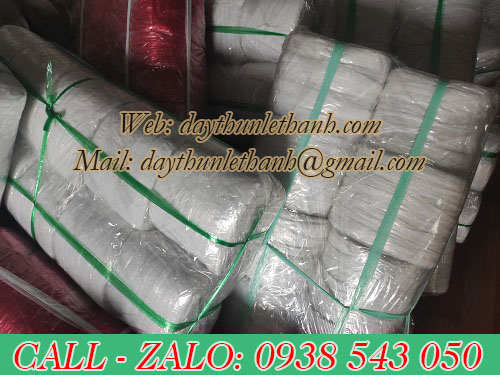 Dây niln cuộn màu trắng, màu đỏ Dây niln cuộn màu trắng, màu đỏ