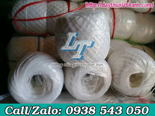Dây nilon màu trắng 1kg tại kho Dây nilon màu trắng 1kg tại kho