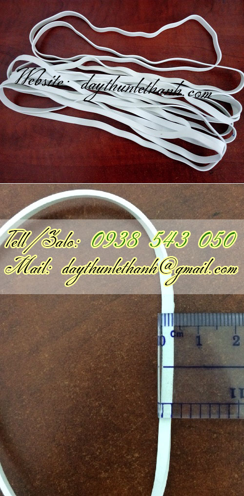 DÂY THUN TRẮNG SỮA BẢN LỚN