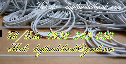 DÂY THUN TRẮNG SỮA BẢN LỚN