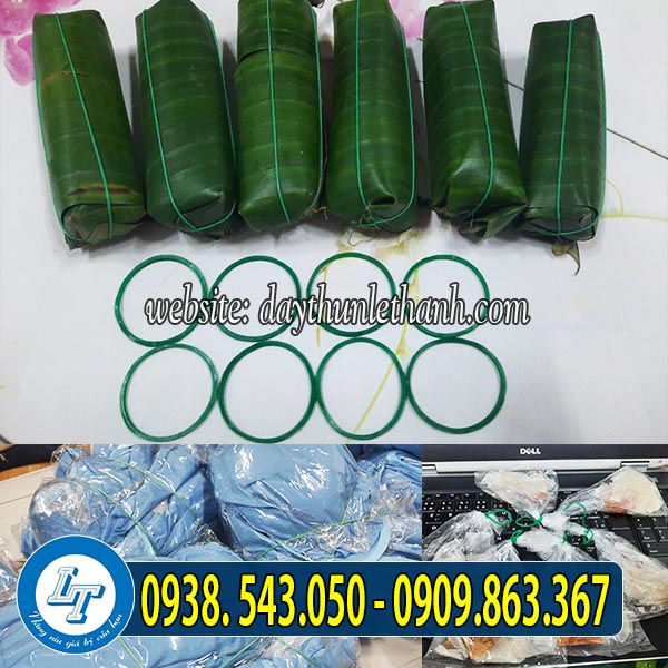 Dây thun màu xanh có nhiều ứng dụng Dây thun màu xanh có nhiều ứng dụng