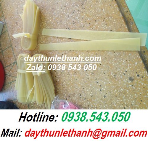 DÂY NÁ CAO SU DẸP MỚI ĐƯỢC CẮT RA