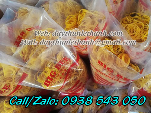 Thun màu vàng đóng gói 500g/bịch Thun màu vàng đóng gói 500g/bịch