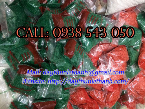 dây thun xanh đóng bich để giao hàng dây thun xanh đóng bich để giao hàng