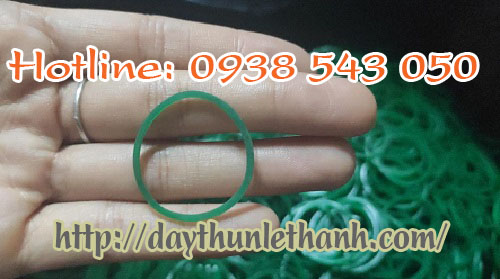 Dây chun xanh size 25mm