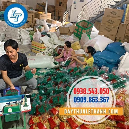 Dây thun màu xanh giá sỉ Dây thun màu xanh giá sỉ