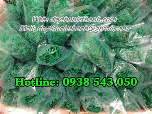 dây thun màu xanh dây thun màu xanh