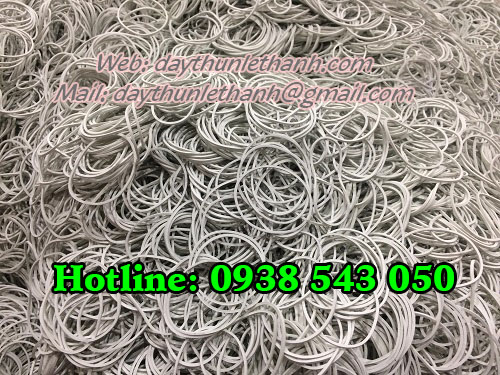 dây thun màu trắng dây thun màu trắng