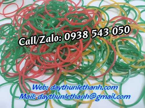 Thun khoanh màu vàng, xanh, đỏ