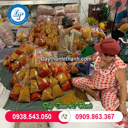 Kho sỉ dây thun màu vàng chất lượng cao Kho sỉ dây thun màu vàng chất lượng cao