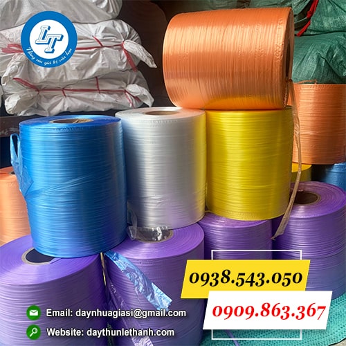 Lấy sỉ dây nilon buộc máy cuộn 2kg nhiều màu Lấy sỉ dây nilon buộc máy cuộn 2kg nhiều màu