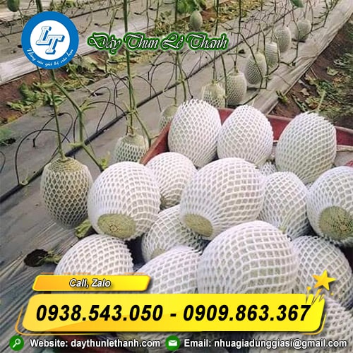 Lưới xốp bao trái cây Lưới xốp bao trái cây