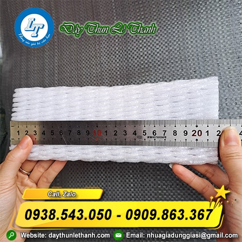 Lưới xốp trắng bao trái cây Lưới xốp trắng bao trái cây