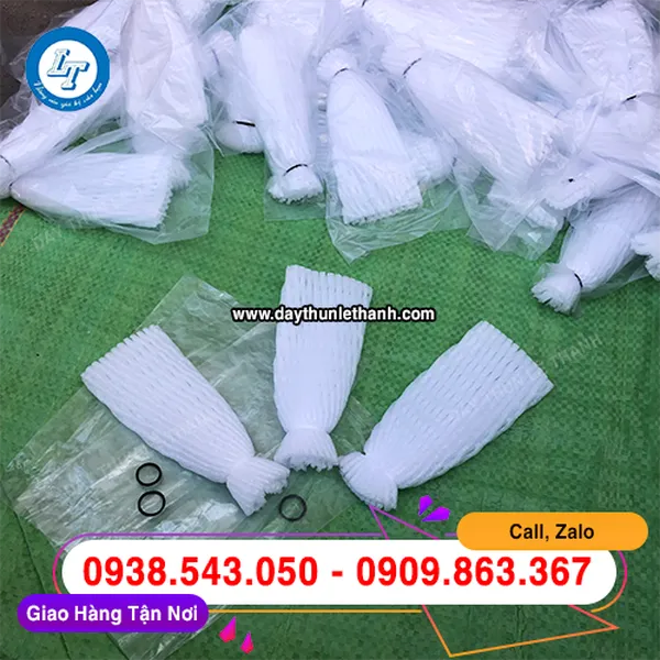 DÂY THUN MÀU ĐEN CỘT ỔI