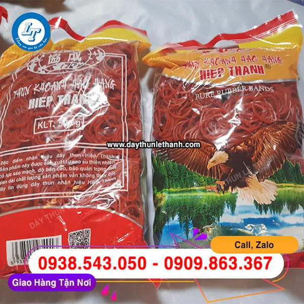 DÂY THUN ĐẠI BÀNG MÀU ĐỎ