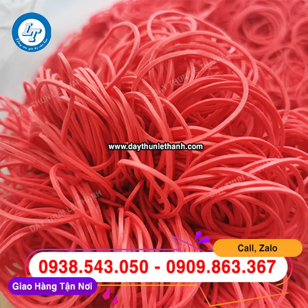 DÂY THUN RUỘT XE MÀU HỒNG