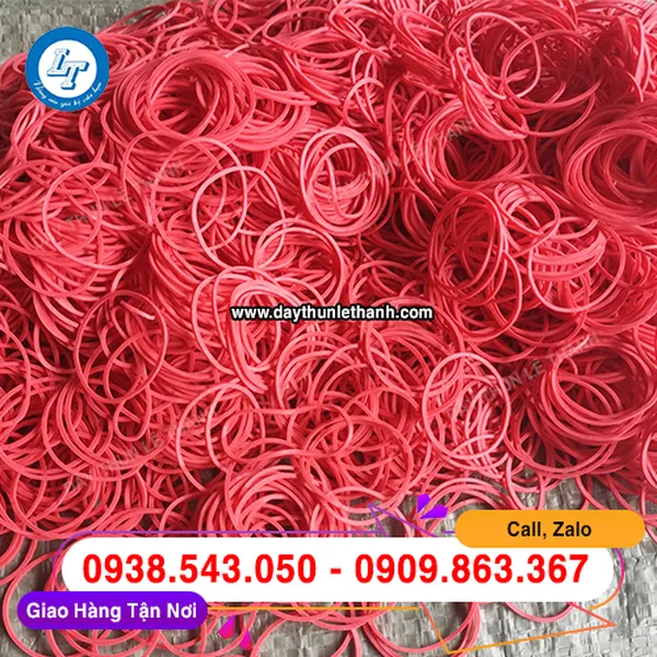 DÂY THUN RUỘT XE MÀU HỒNG