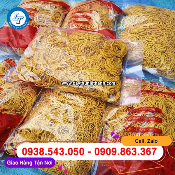 DÂY THUN RUỘT XE MÀU VÀNG
