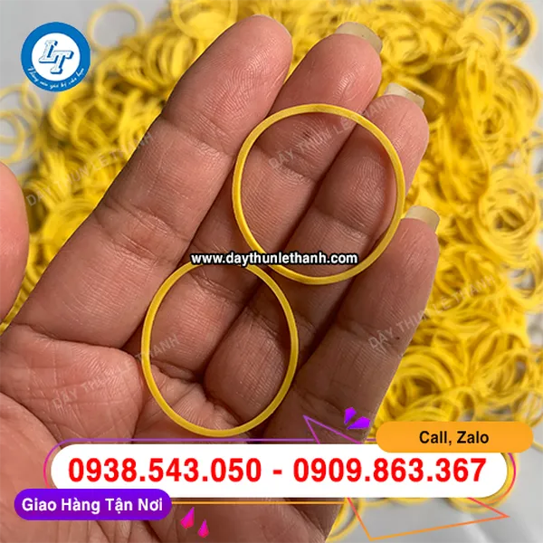 DÂY THUN RUỘT XE MÀU VÀNG