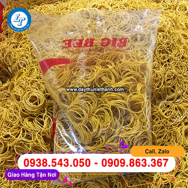 DÂY THUN RUỘT XE MÀU VÀNG
