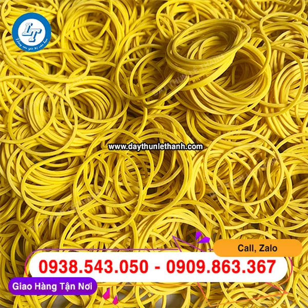 DÂY THUN RUỘT XE MÀU VÀNG