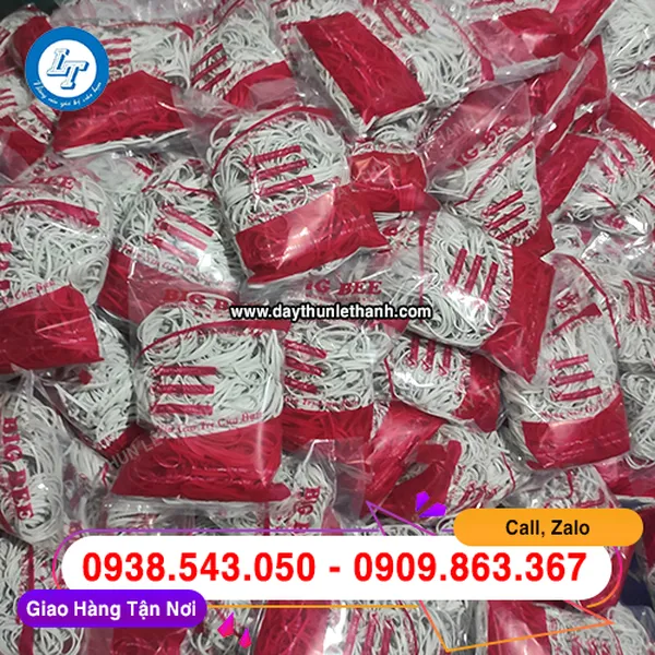 DÂY THUN TRẮNG SỮA BẢN LỚN