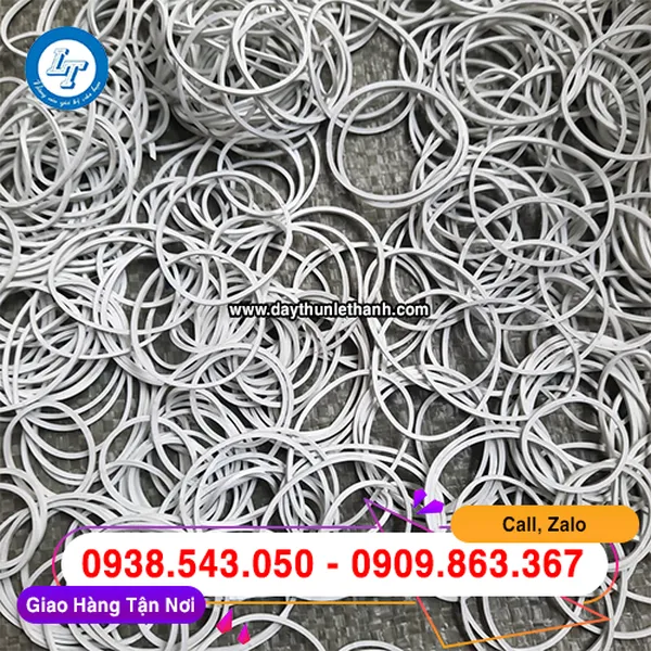 DÂY THUN TRẮNG SỮA SIZE ĐẠI 38MM