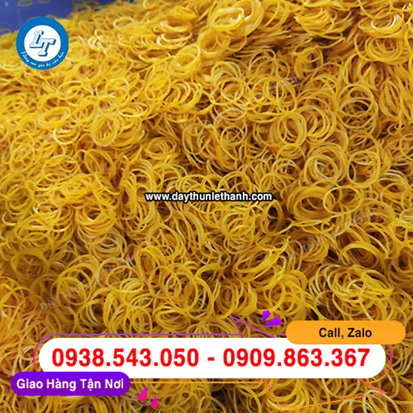 DÂY THUN XUẤT KHẨU MÀU VÀNG