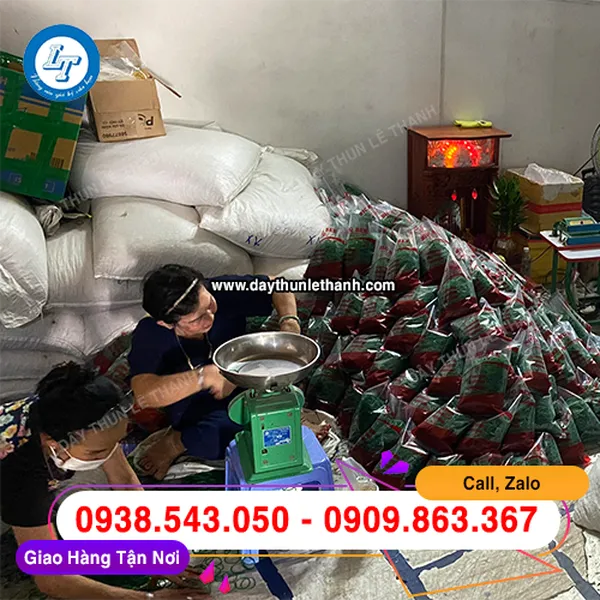 DÂY THUN XUẤT KHẨU MÀU XANH