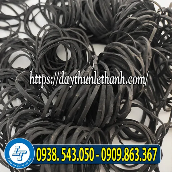 DÂY THUN RUỘT XE MÀU ĐEN