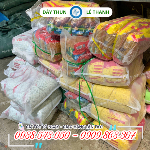Thun khoanh cột hàng nhiều kích cỡ Thun khoanh cột hàng nhiều kích cỡ