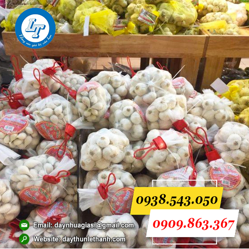 Túi lưới đựng hành tỏi thông thoáng Túi lưới đựng hành tỏi thông thoáng