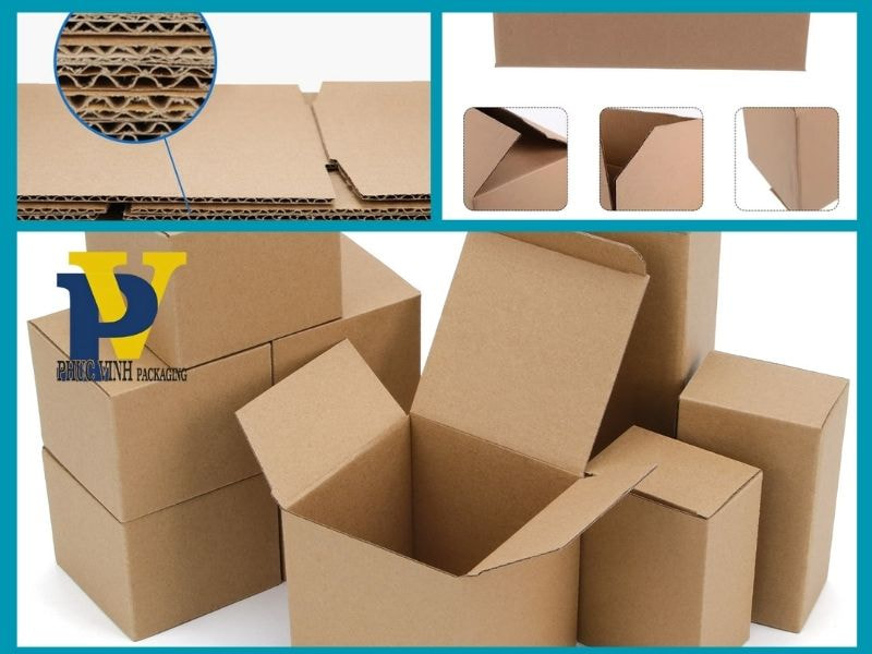 Thùng Carton Đóng Hàng Có Thể Thiết Kế Theo Yêu Cầu Riêng, Phù Hợp Với Từng Loại Sản Phẩm