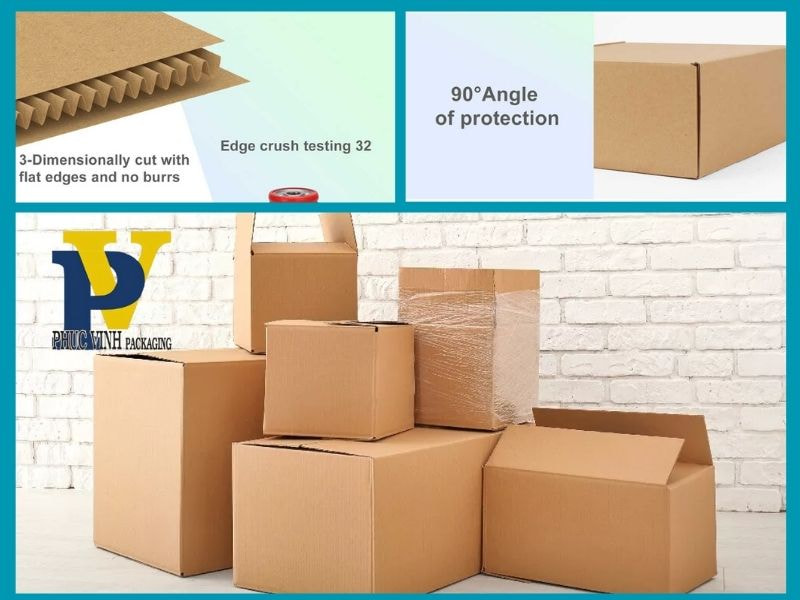 Đóng Hàng Tiết Kiệm Với Thùng Carton Size Lớn Chất Lượng Cao Từ Công Ty In Ấn Bao Bì Phúc Vinh