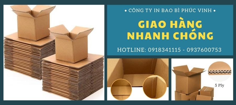 Hộp Giấy Carton Phúc Vinh – Sự Kết Hợp Hoàn Hảo Giữa Chất Lượng Và Thẩm Mỹ