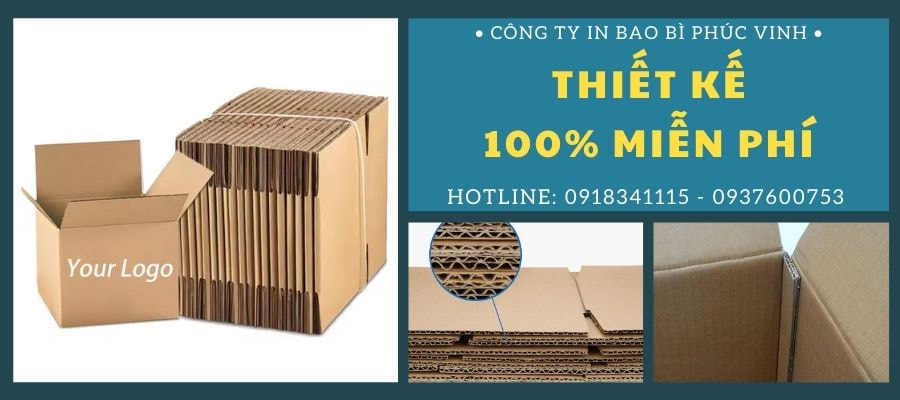 Thùng Carton Đóng Hàng Có Thể Thiết Kế Theo Yêu Cầu Riêng, Phù Hợp Với Từng Loại Sản Phẩm