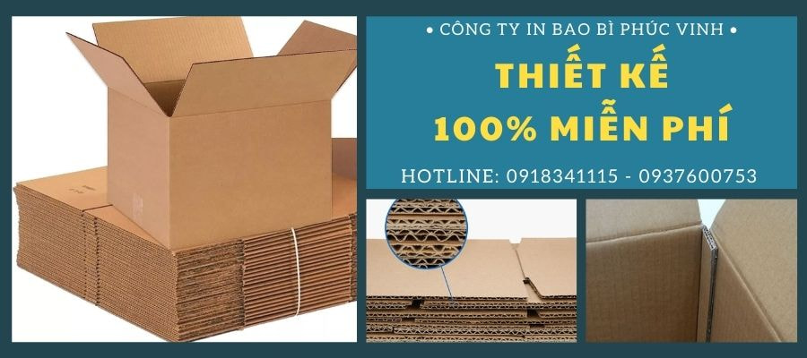 Phúc Vinh Cung Cấp Hộp Carton In Offset – Nâng Tầm Thương Hiệu Với Thiết Kế Đẹp