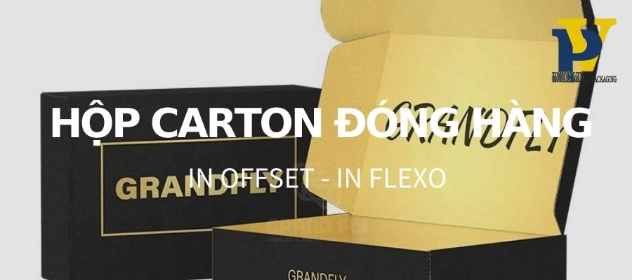 Hộp giấy carton của Phúc Vinh được sản xuất từ nguyên liệu chất lượng cao,