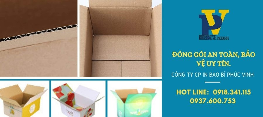 Đóng Gói An Toàn Với Thùng Carton Phúc Vinh – Bảo Vệ Hàng Hóa Tối Ưu