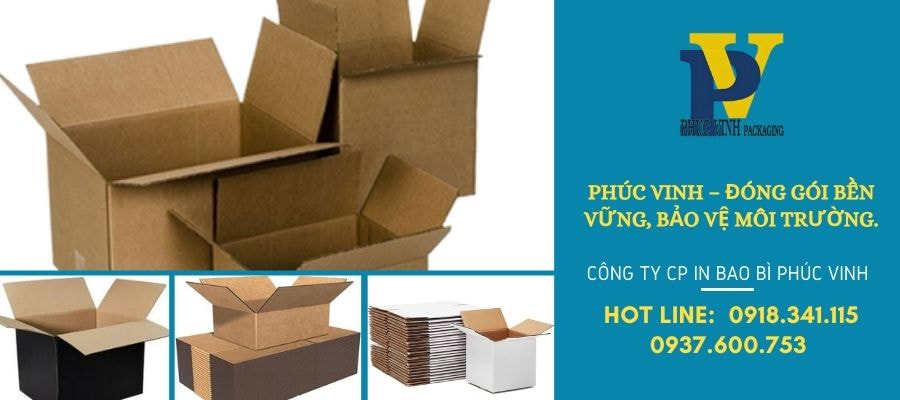 Hộp Carton Đựng Thực Phẩm Phúc Vinh – Giữ Nguyên Độ Tươi Ngon, An Toàn