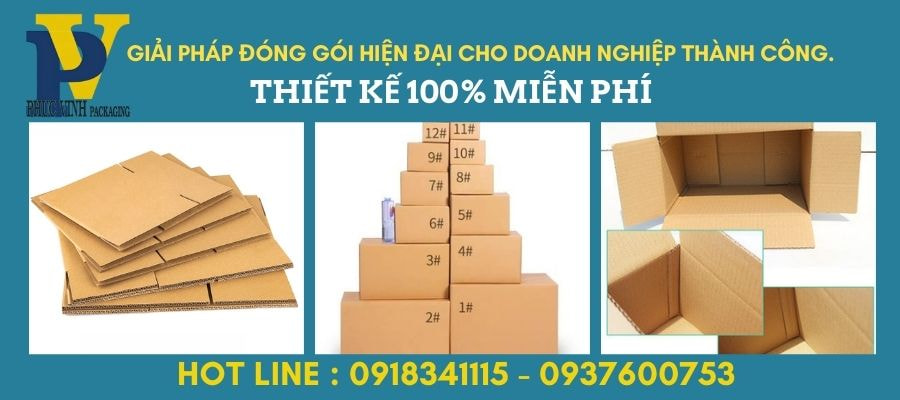 Phúc Vinh Mang Đến Hộp Carton Gói Hàng – Đóng Gói Nhanh, Giao Hàng An Toàn