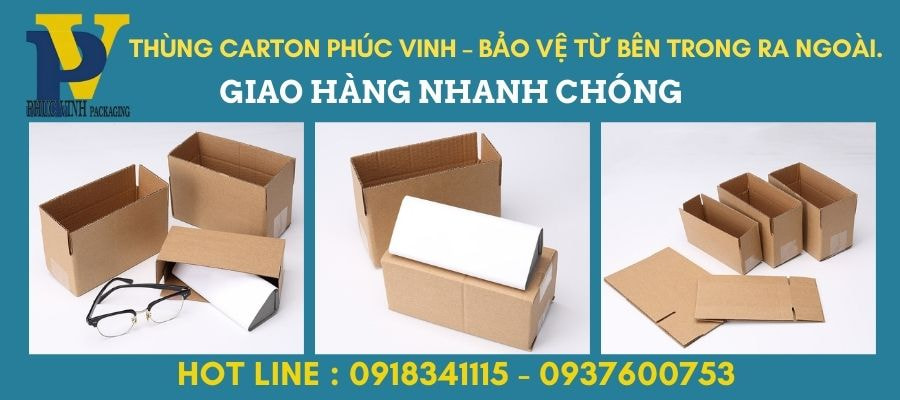 Tối Ưu Đóng Gói Với Hộp Giấy Carton Phúc Vinh – Tiện Lợi, Chất Lượng
