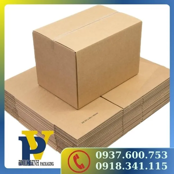 Thùng Carton đóng hàng Phúc Vinh – Chất lượng và sự bảo vệ hàng hóa tối ưu