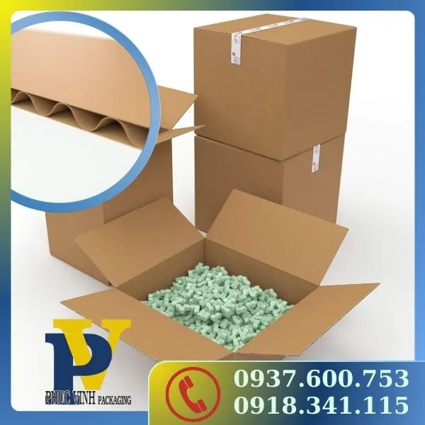 Thùng Carton đóng hàng Phúc Vinh – Chất lượng và sự bảo vệ hàng hóa tối ưu