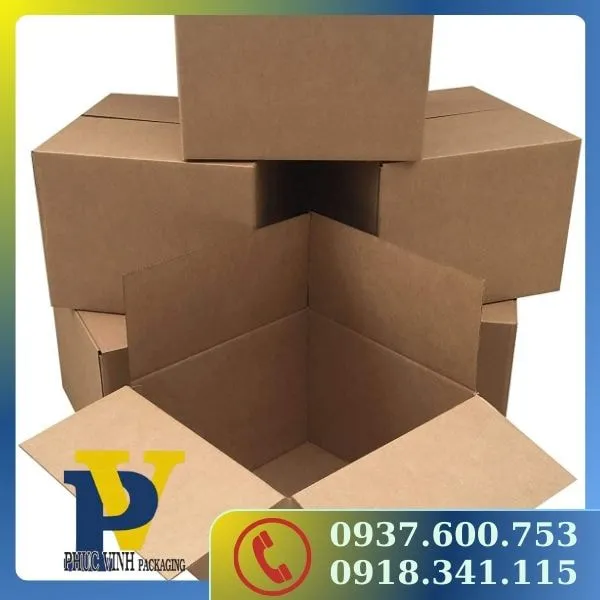 Thùng Carton Size Lớn: Giá Rẻ, Chất Lượng Vượt Trội Từ Công Ty In Ấn Bao Bì Phúc Vinh