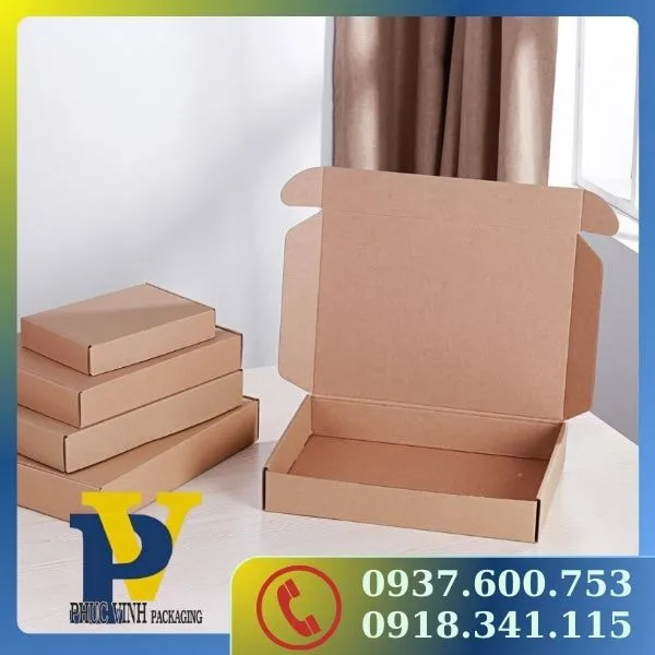 Phúc Vinh Mang Đến Hộp Giấy Carton – Đóng Gói Thông Minh Cho Mọi Ngành Hàng