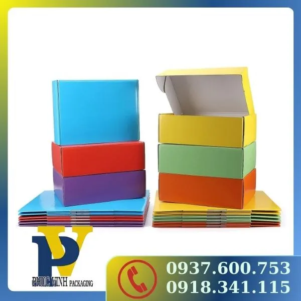 Hộp Carton In Offset Phúc Vinh – Chất Lượng In Ấn Sắc Nét, Độc Đáo
