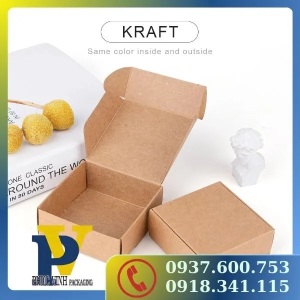 Hộp Giấy Carton Phúc Vinh – Giải Pháp Đóng Gói Thân Thiện Với Môi Trường